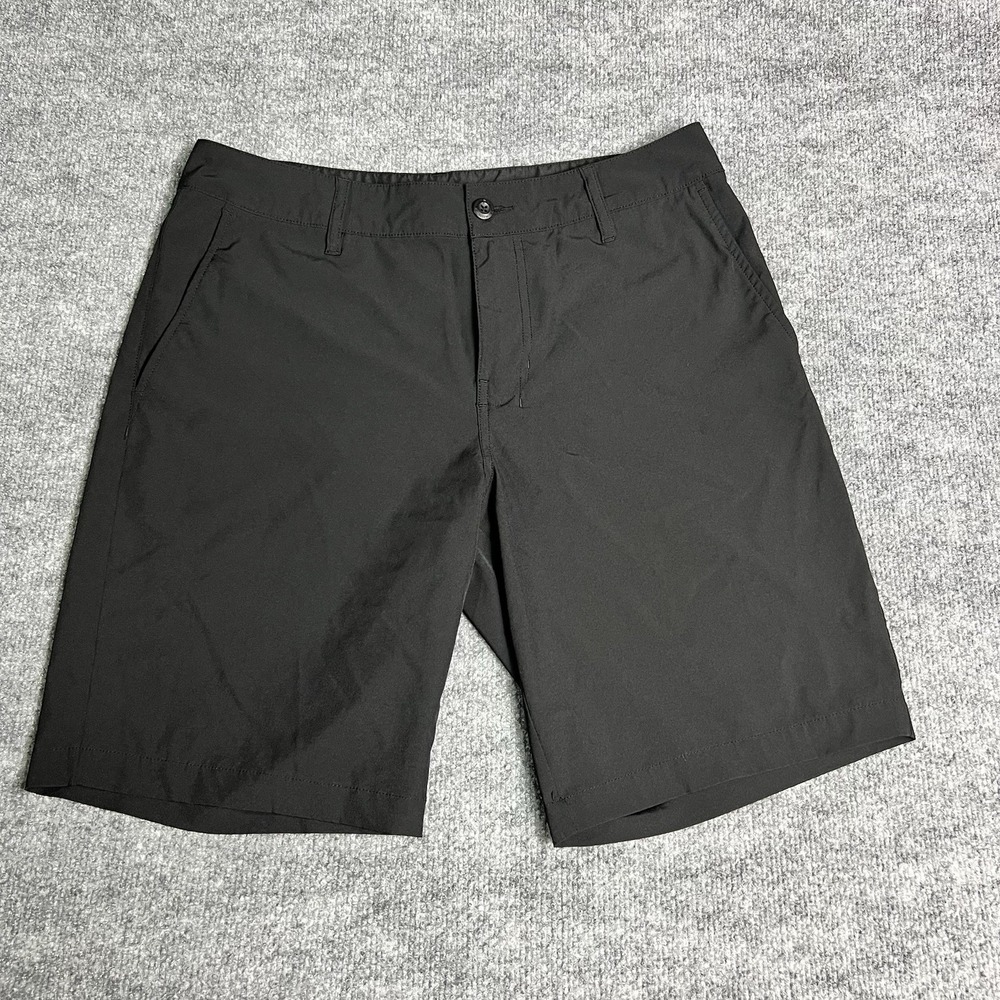 RSQ Shorts Mens Size 32 Black Hybrid Skater‎ Surfer Casual Outdoor Dad Beach